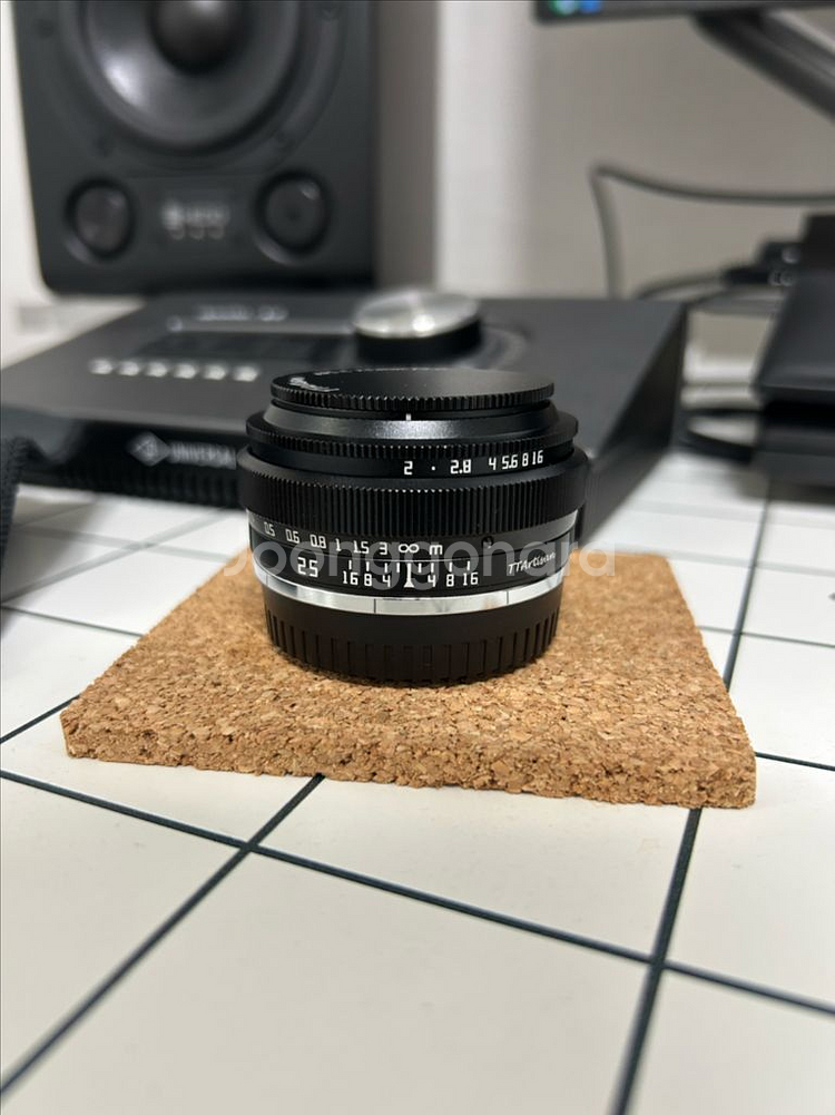 후지필름 X-M5 실버 바디킷, 티티아티산 25mm--6