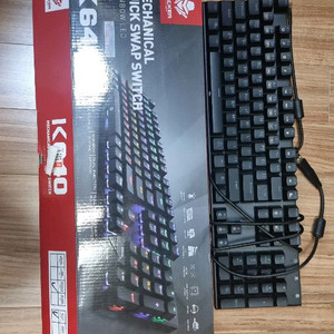 HACKER K640 게임용 유선키보드 + 불루투스마우