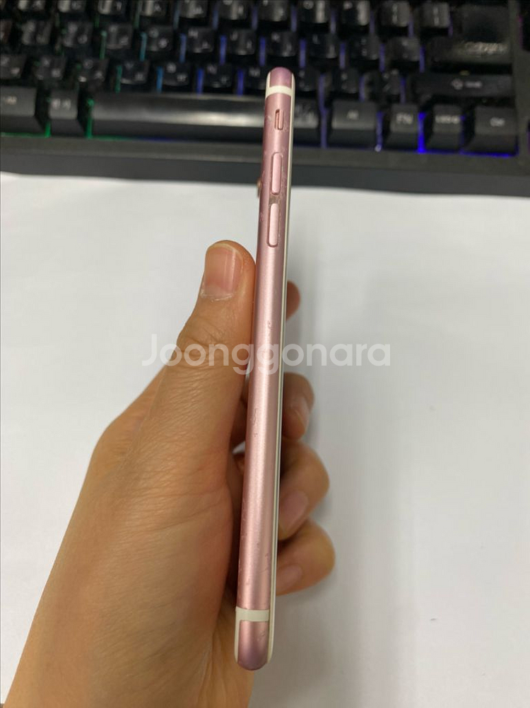 아이폰6S 로즈골드 64GB 배터리100%--4