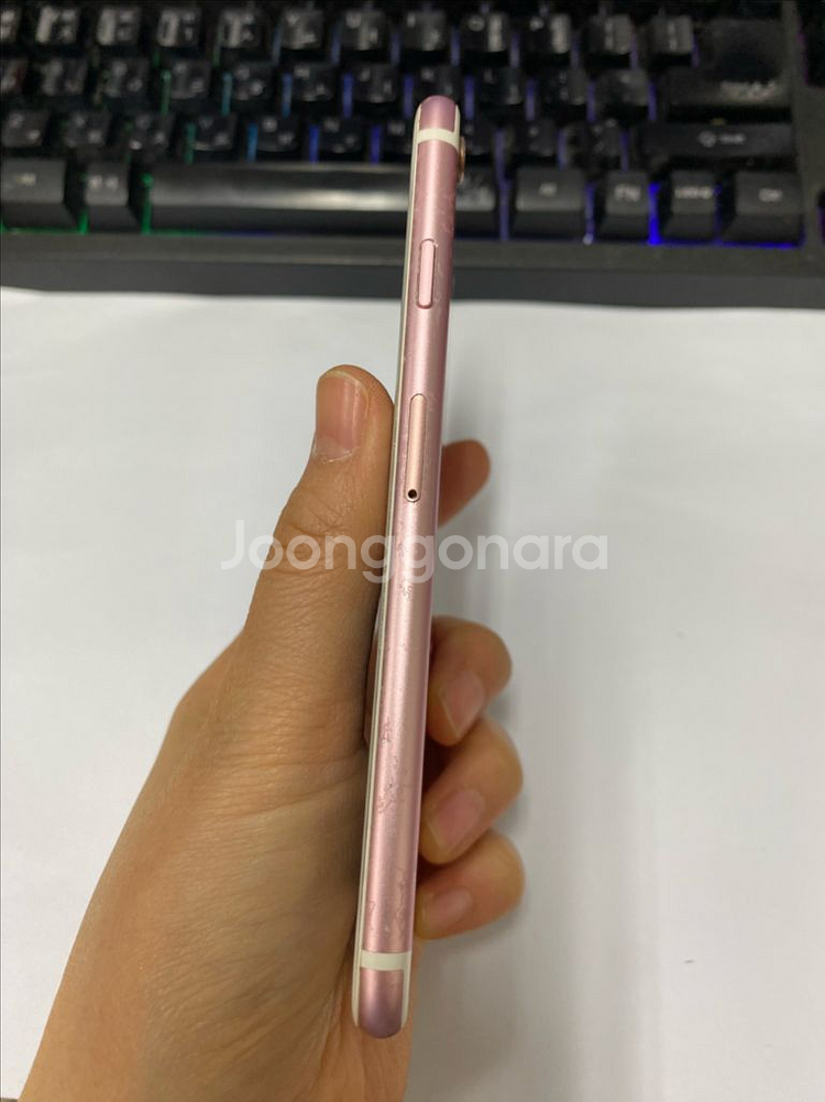 아이폰6S 로즈골드 64GB 배터리100%--5