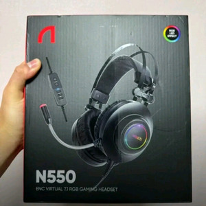헤드셋 앱코 N550 가상 7.1 RGB