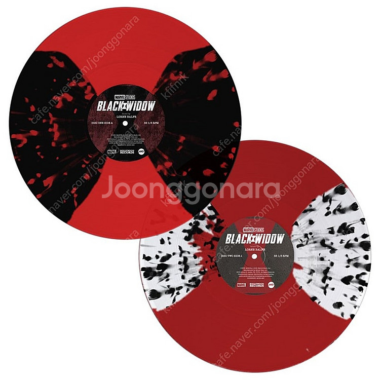 [미개봉] 마블 블랙위도우 바이닐 LP (몬도 한정판)--4