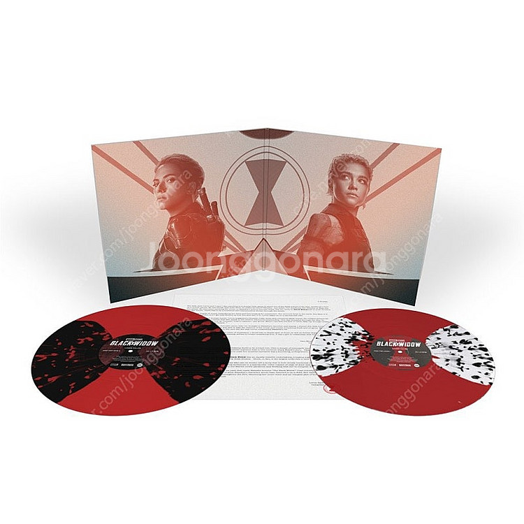 [미개봉] 마블 블랙위도우 바이닐 LP (몬도 한정판)--5