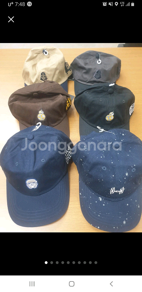 [새제품] 스타워즈 볼캡 모자 6종--0