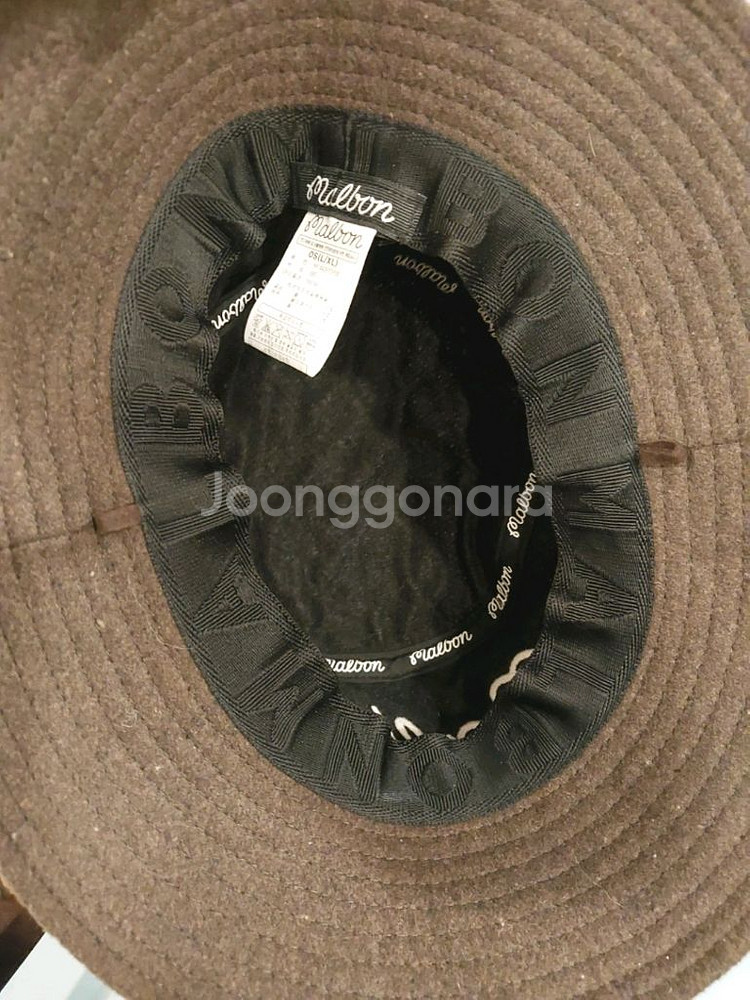 말본 정품 울 100% 소재 버킷햇 L ~ XL--5