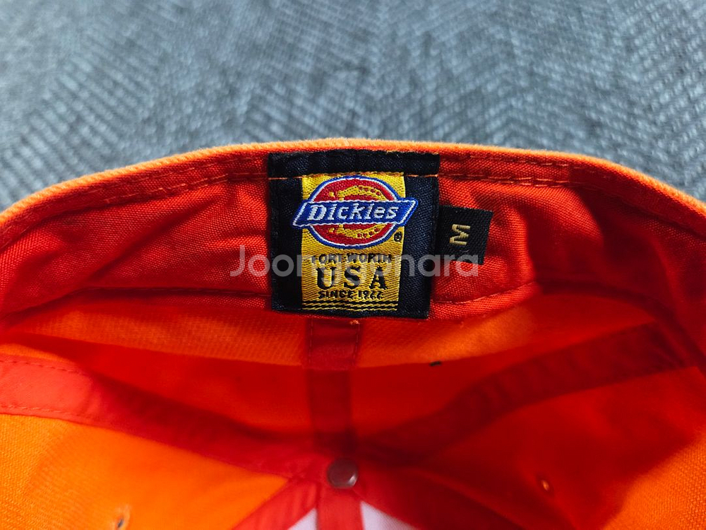 디키즈 00s USA 오렌지 볼캡--7