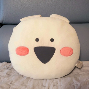 오버토끼 얼굴 쿠션