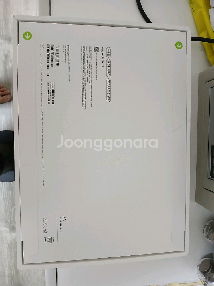 맥북에어13 m4 256gb 실버--1