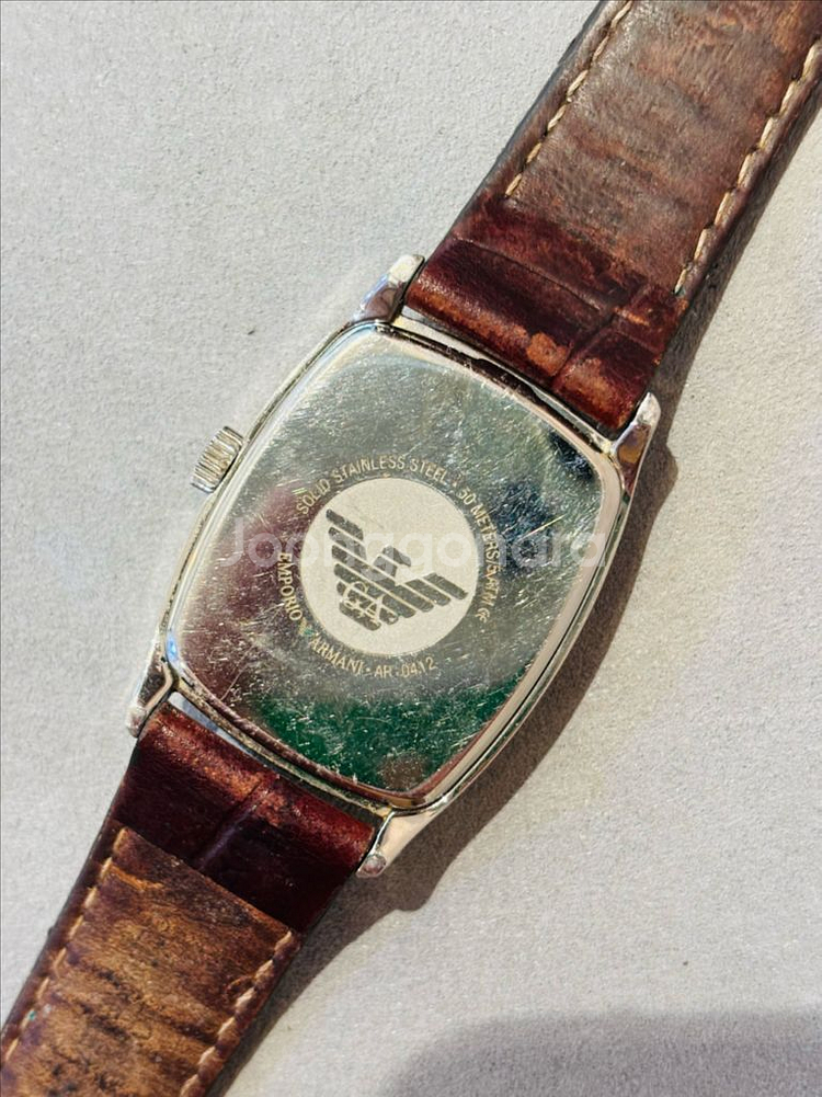 엠포리오 아르마니 쿼츠 시계--3