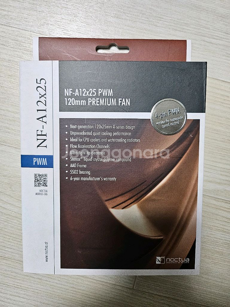 (미개봉) 녹투아 쿨러 NF-a12x25 pwm--0