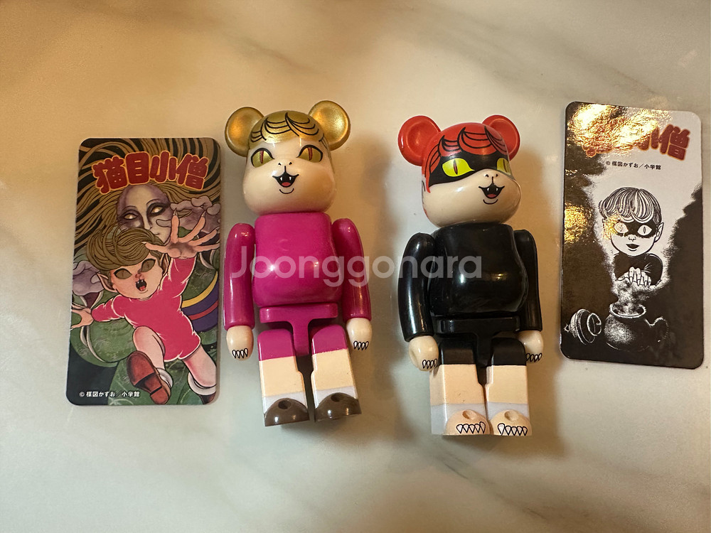 베어브릭 37탄 고양이눈 셋트--0