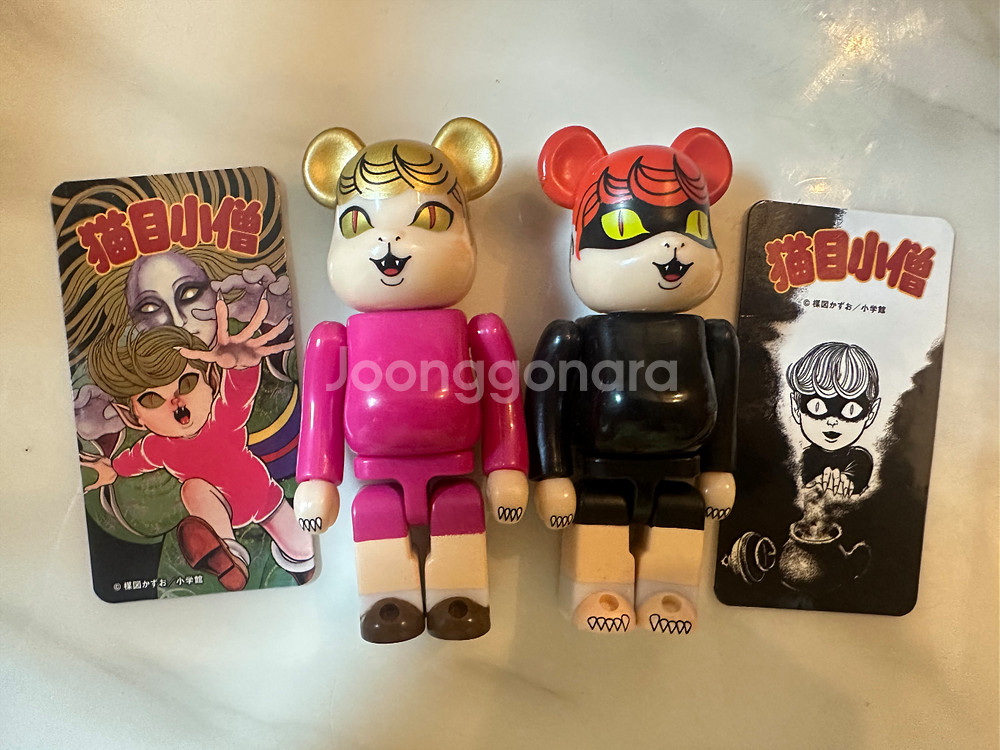 베어브릭 37탄 고양이눈 셋트--1