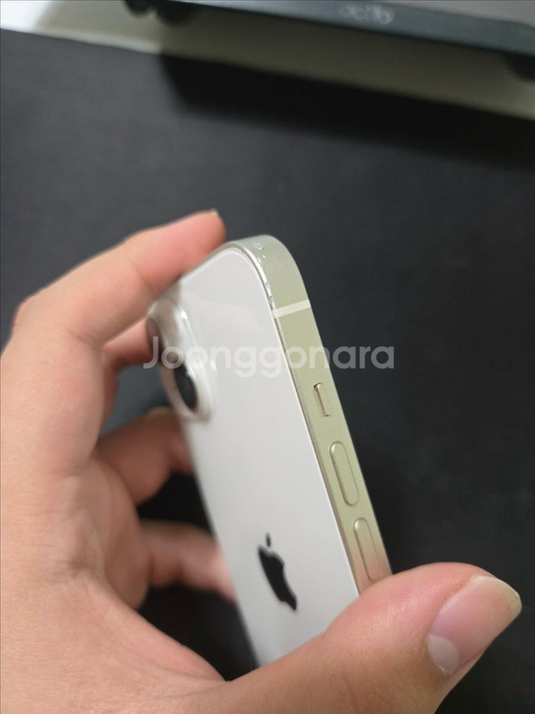 애플 아이폰14 화이트 128g s급 기기--3