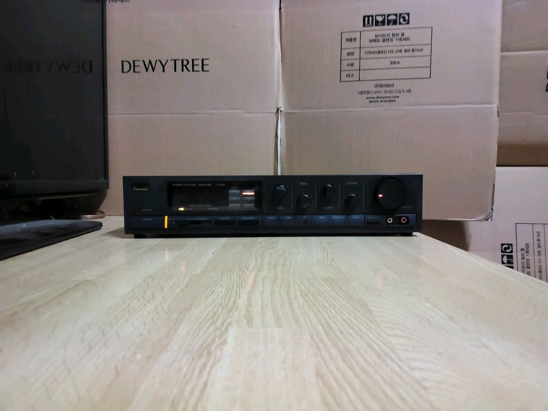 산수이 SANSUI 프리앰프 C 1000 (오디오 앰프