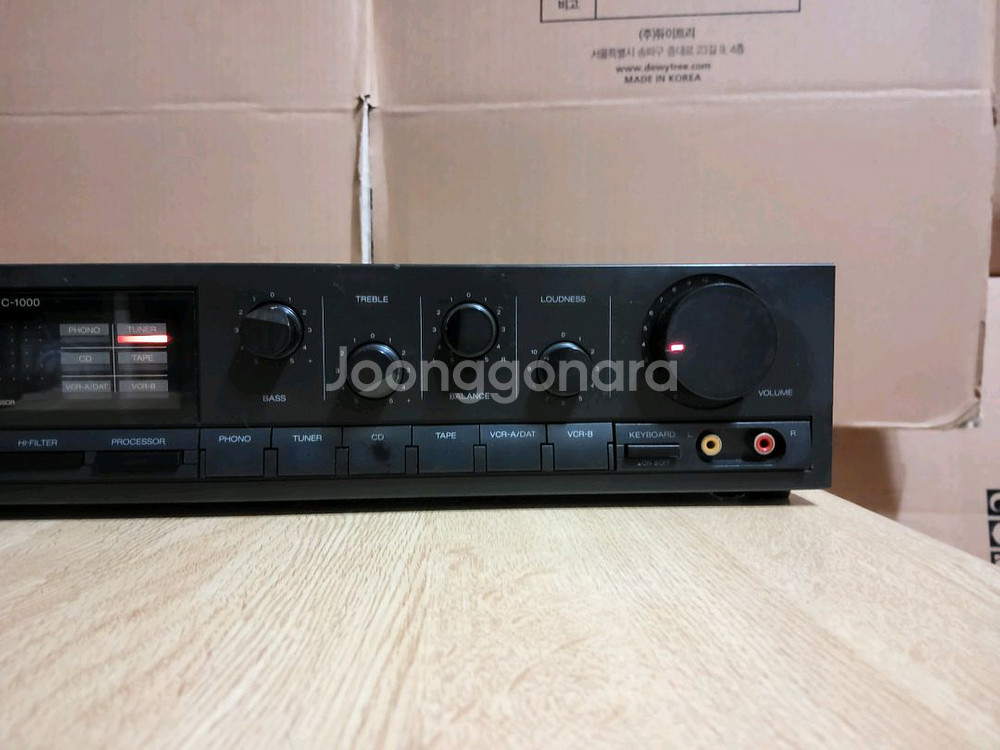 산수이 SANSUI 프리앰프 C 1000 (오디오 앰프--2