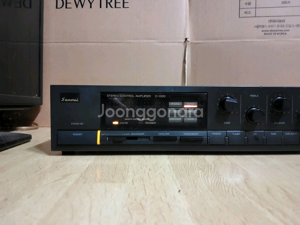 산수이 SANSUI 프리앰프 C 1000 (오디오 앰프--1