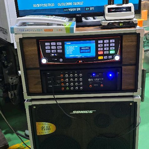 TJ미디어 노래방 세트