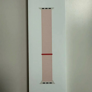 애플워치 정품 스트랩 스포츠루프 라이트핑크 45mm
