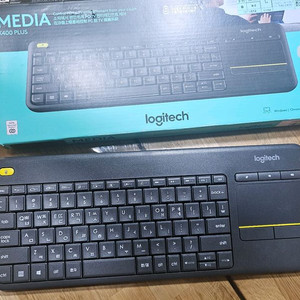 로지텍 K400 Plus 키보드 s급 풀박