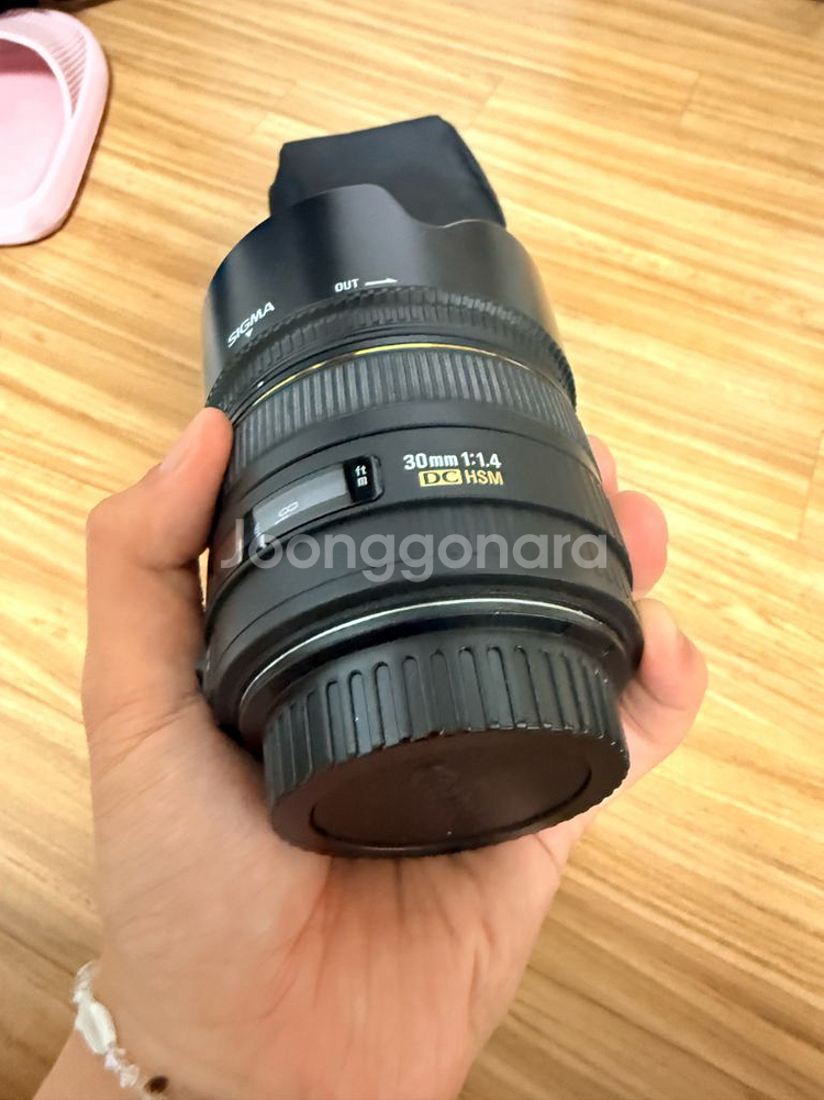 시그마 렌즈 30mm F1.4 DC (캐논 마운트)--2