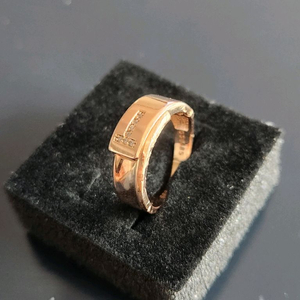 14K 심플한 T반지