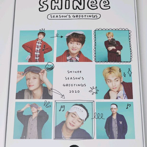 샤이니 시그 2020년 시즌그리팅 캘린더