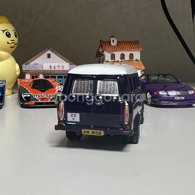 1:76 포드 Transit 홍콩 경찰 밴 다이캐스트--6