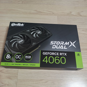 이엠텍 지포스 RTX 4060 STORM X Dual