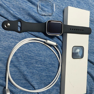 애플워치9 41mm gps 실버 판매합니다.