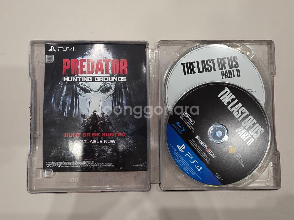 ps4 라스트 오브 어스 파트2 스틸케이스 S급--3