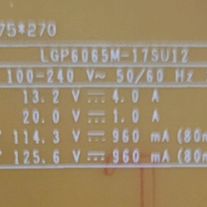 65SJ8500 LGP6065M 파워보드