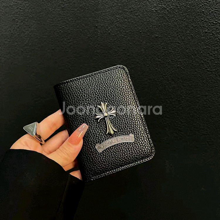 크롬하츠 복고가죽반지갑 접이식지갑<무배>남여공용NO.2--9