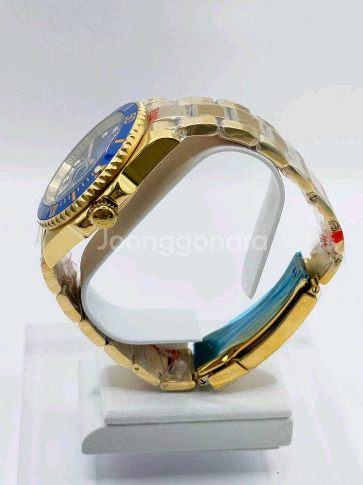 롤렉스 서브마리너 청판 금장 40mm--1