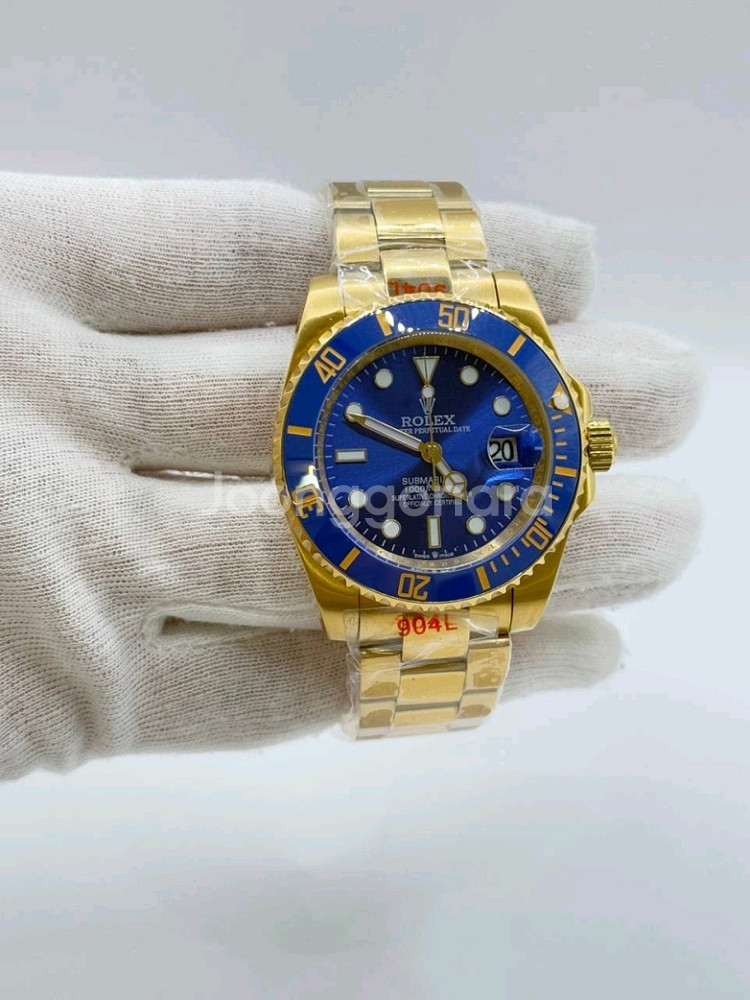 롤렉스 서브마리너 청판 금장 40mm--2