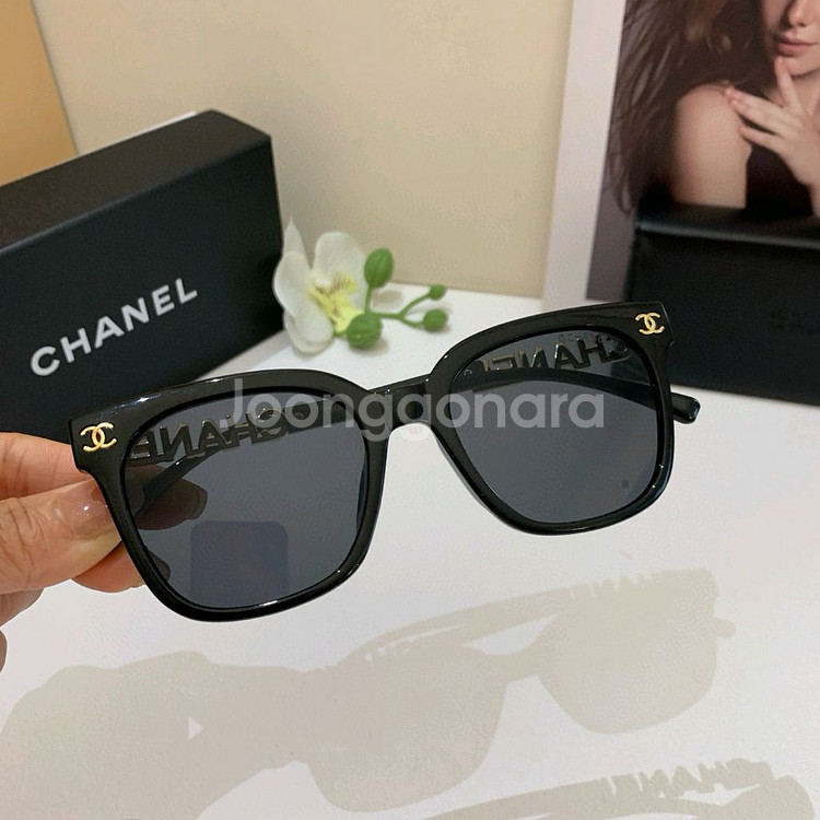 Chanel클래식 얼리 스프링 스타일 선글라스--0