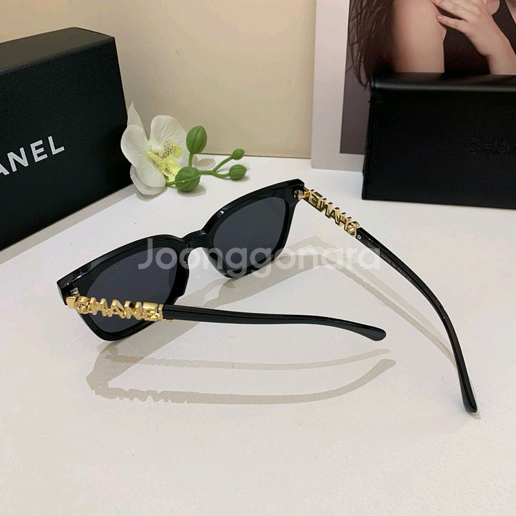 Chanel클래식 얼리 스프링 스타일 선글라스--5