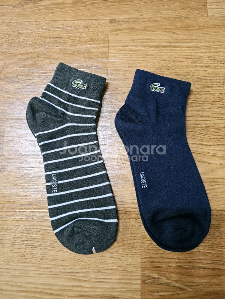 라코스테 남성 양말 9켤레--0