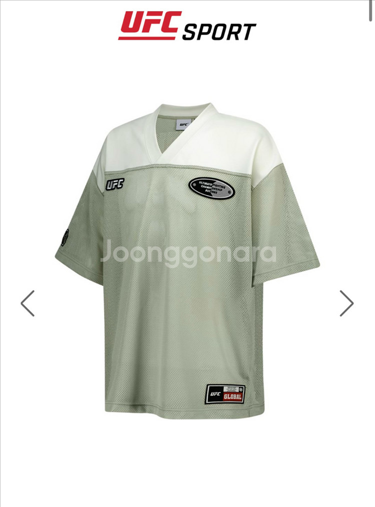 UFC 풋볼 저지 티셔츠 M/L 새상품--1