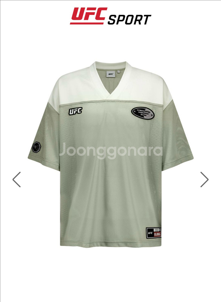 UFC 풋볼 저지 티셔츠 M/L 새상품--0