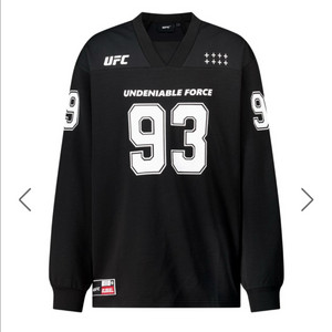 UFC 풋볼 저지 블랙 티셔츠 M, L 새상품