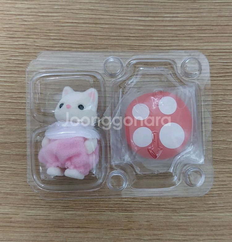 실바니안 블라인드백 아기 비밀의 숲 버섯 고양이--0