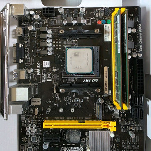 AMD 애슬론 3000g b450mh 2400t 보드셋