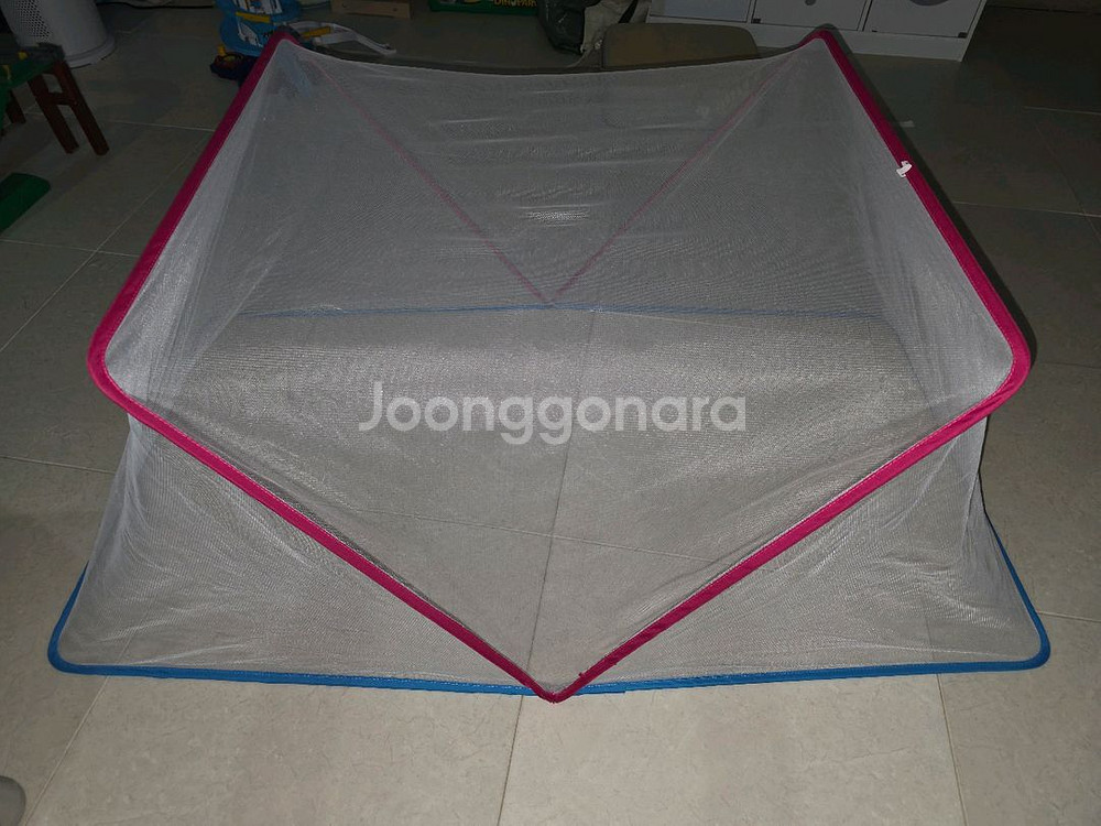 폴딩 원터치 접이식 아기 모기장--0
