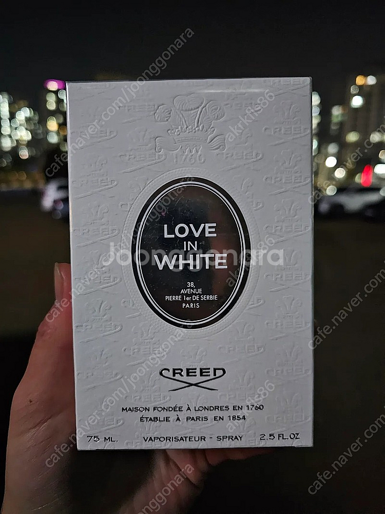 (미사용)크리드 러브인화이트 75ml 판매요--0