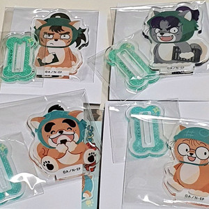 닌타마 란타로 동물 포제 아크릴스탠드 양도
