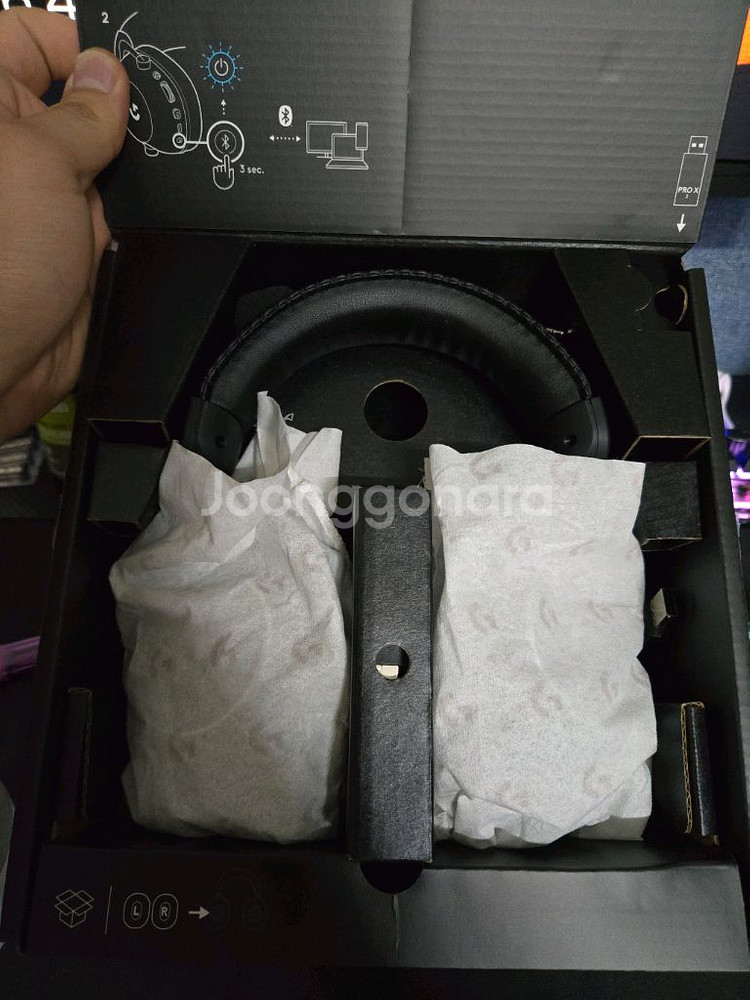 로지텍 G Pro X 2 Lightspeed 무선 헤드--1