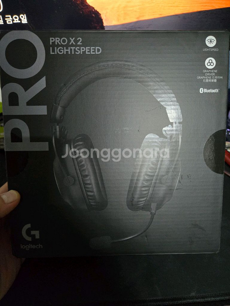 로지텍 G Pro X 2 Lightspeed 무선 헤드--0