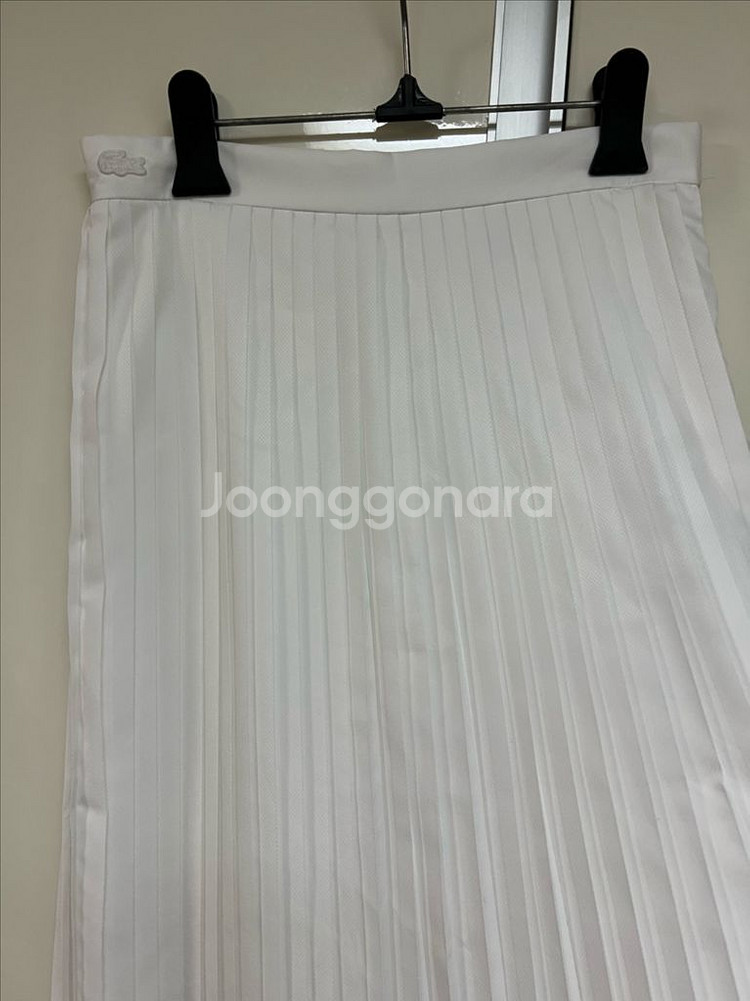 새상품 라코스테 플리츠 스커트 테니스 주름 롱치마--5