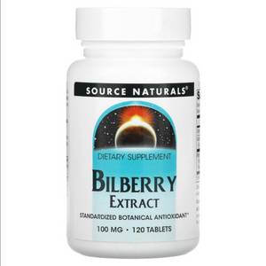 Bilberry Extract 100mg, 120정