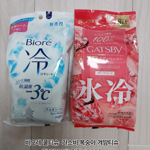 비오레 갸스비 쿨티슈 겨땀티슈